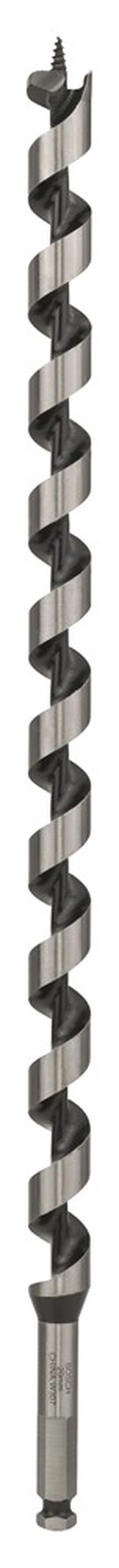 Mèche à bois hélicoïdale, six pans 20 x 385 x 450 mm, d 11,1 mm