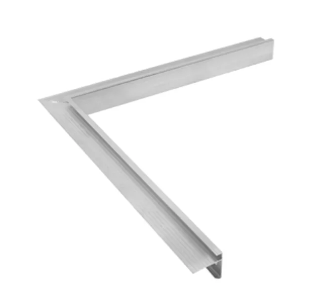 Rive Alu à clips / Embase / Angle intérieur