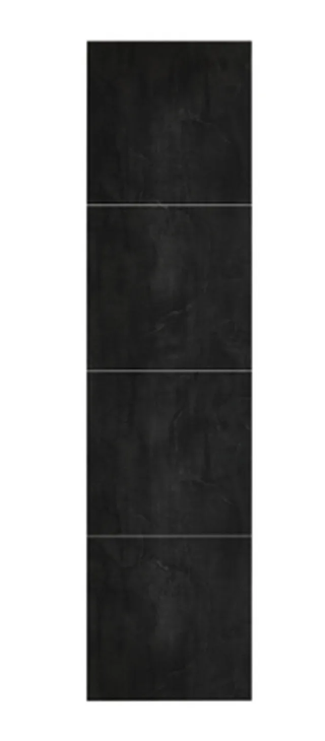 PANEL-X ELITE TILE PXEL01740 Black Velvet Satin 60x60 klik 2400*620*10.2mm 1,49m