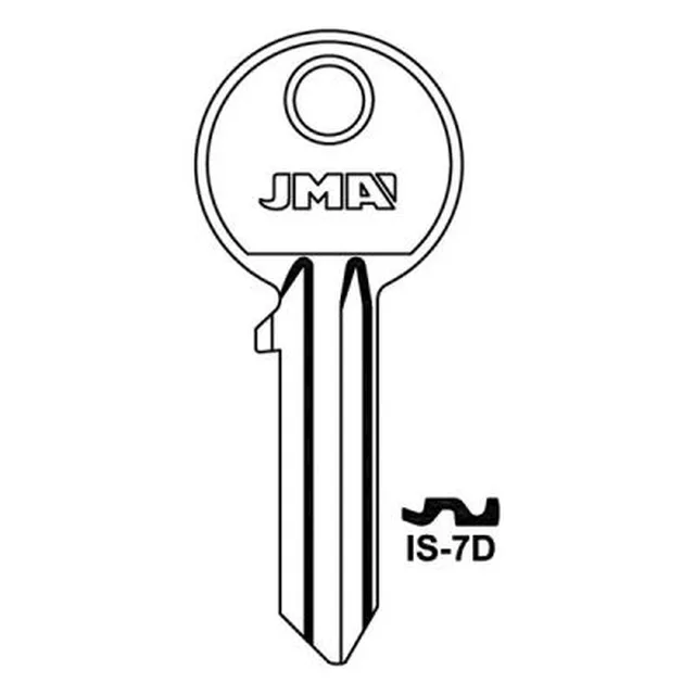 Taille sur Ebauche de clé JMA IS-7D - Biemar Bois
