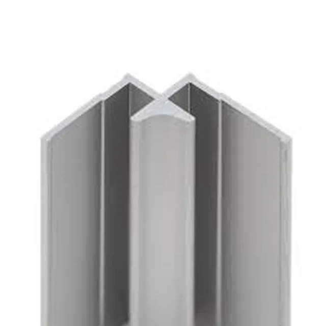 Panel-X BASE Angle Intérieur 4*3050mm Mat Silver - Biemar Bois