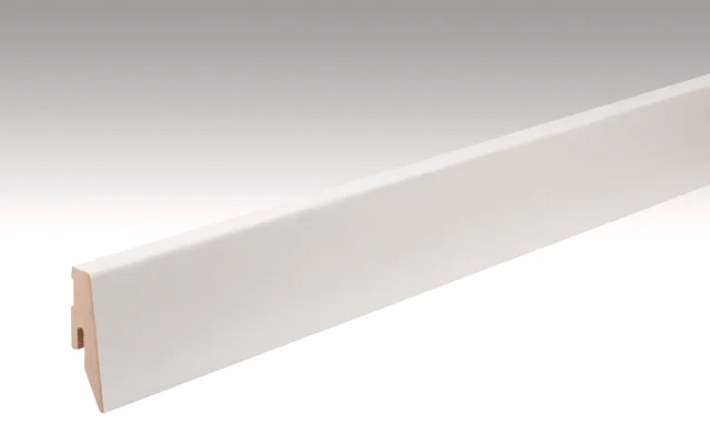 Plinthe Placage Bois Profile 3 PK Frêne Blanc Pur 1073 - Biemar Bois