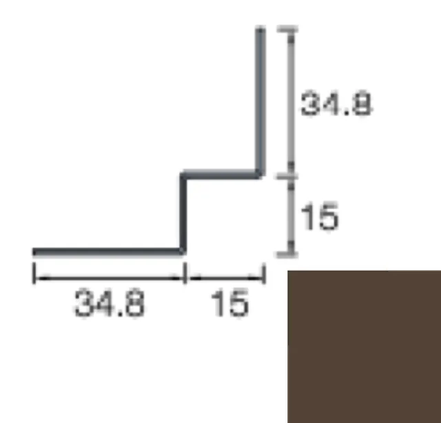 Angle Int. Siding Cedral Click 3m C21 Brun Noyer - Biemar Bois