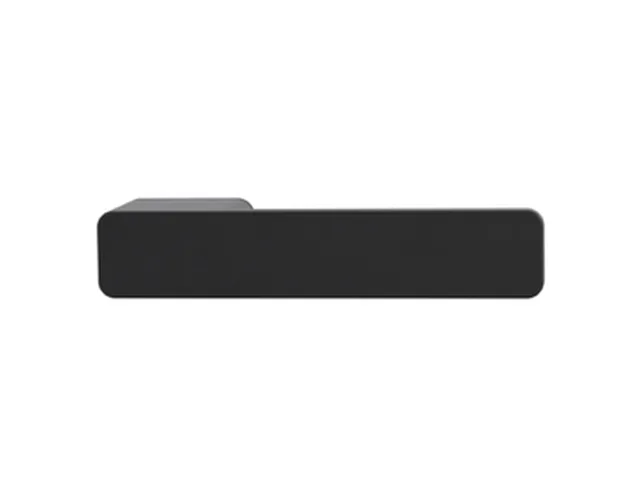 Garniture R8 ONE noir graphite (sans rosace de clé)