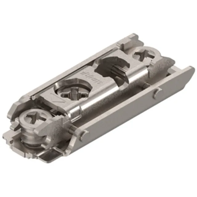 Embase CLIP 175H410Z à tourillons A=20mm, épaisseur 0,0mm pour portes jumelées
