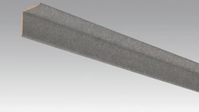 Faltwinkel 35/35 mm Vliesstoff grau 20105 -2380*70*3,5mm