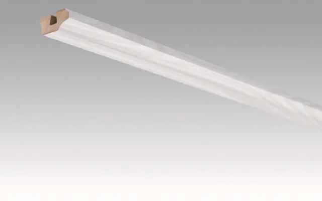 Moulure plafond/clips 19/38 mm MC Frêne argent / 2380*38*19mm