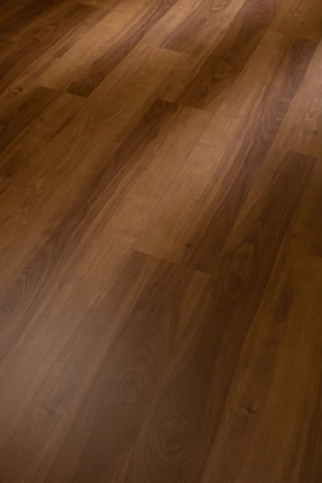 Sol stratifié laminate LC 150 Noyer 6440 | 1 frise / 1288*198*8mm