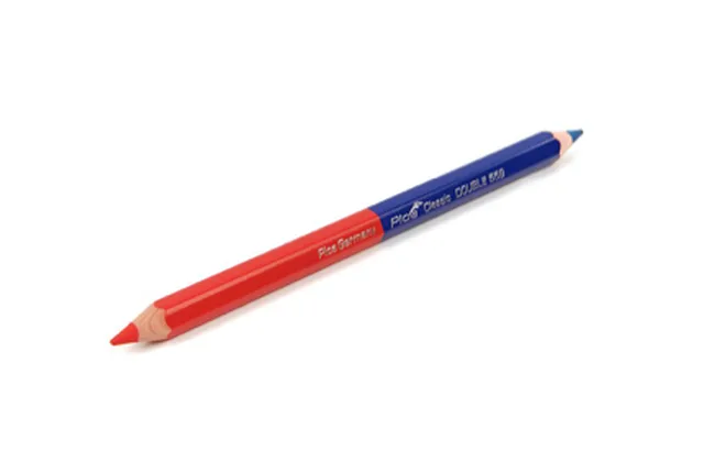 Crayon DOUBLE bleu/rouge 17,5cm (pc)
