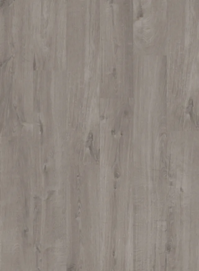 Quick-Step Bloom AVMPU - 40202 Gemütliche graue Baumwolle Eiche: Vinylboden mit integrierter Unterlage 1494x209x6 mm