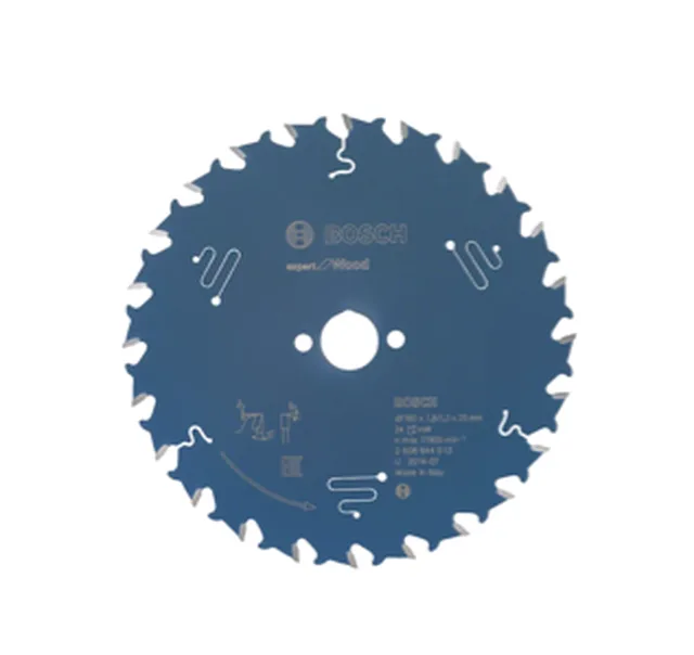 Lame de scie circulaire Expert pour WOOD 168x20x1,8 42D