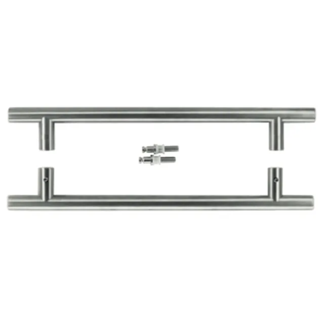 Zugstange T 20/300/400 Edelstahl Plus für Glastür Securit /Paar