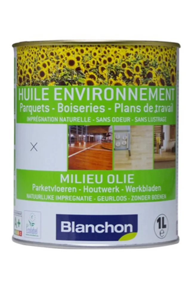 Huile environnement 1l bois brut