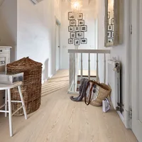Sol en bois Lindura HD 400 Verni ultra mat Chêne nature blanc arctic 8917