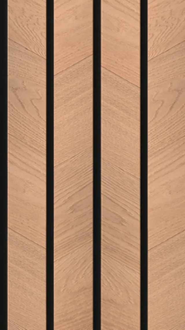 Panneaux acoustiques Acoustic Sense stratifié BOLD chevron 20122 -2600*330*20mm