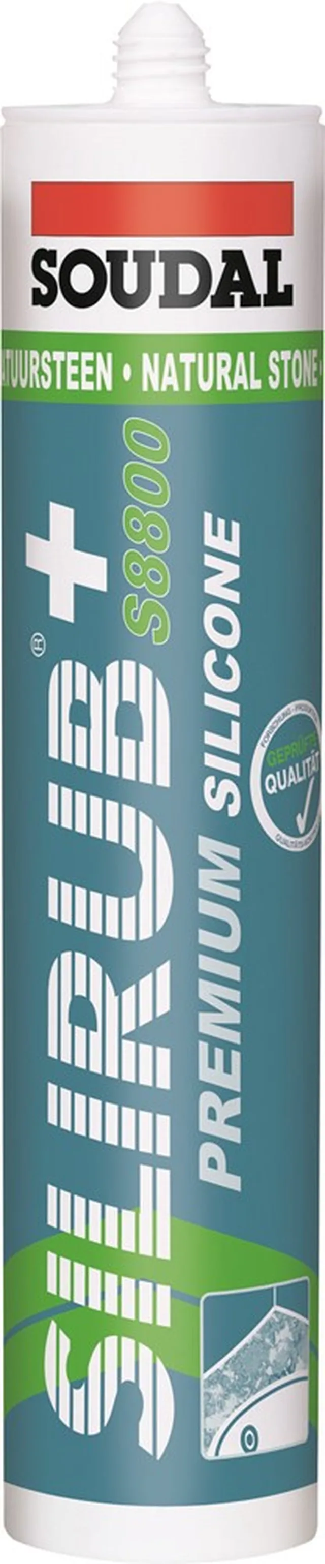 Silicone sanitaire 2S Noir 300ml