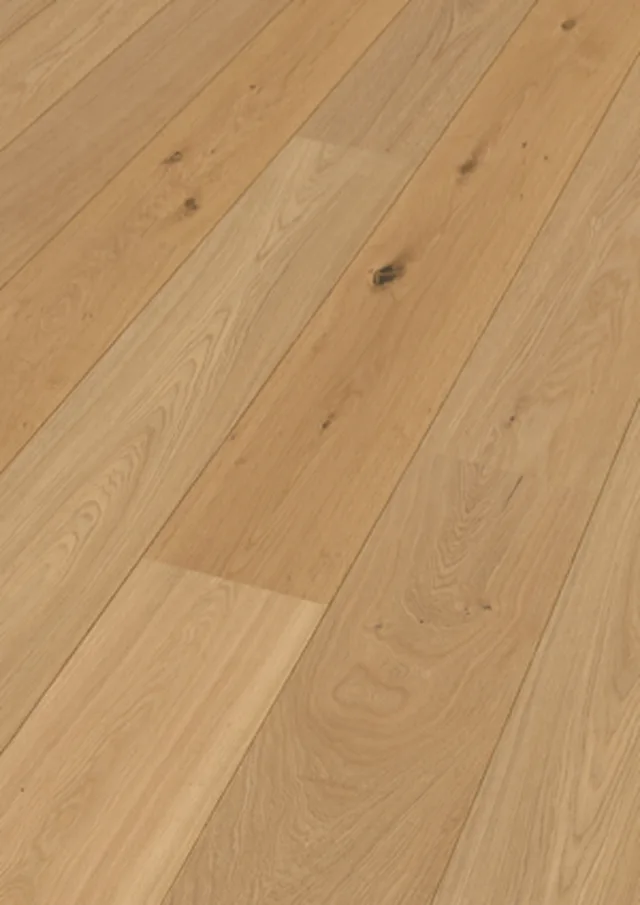 Sol en bois Lindura HD 400 | verni ultra mat Chêne animé 8914 | brossé 2200*270*11mm