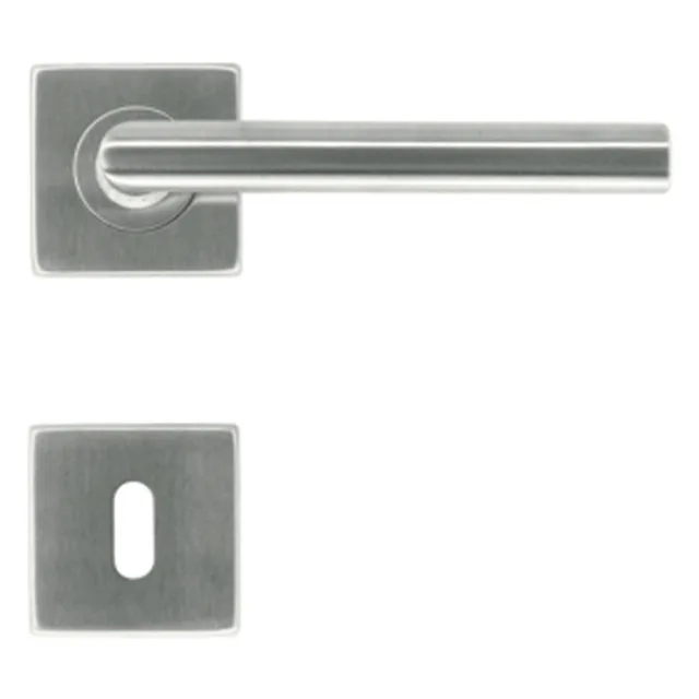 Béquille square I Shape 16mm inox Plus R+E