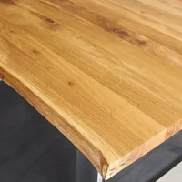 Plateau Table Chêne Rustique 40mm - Biemar Bois-4