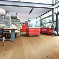 Sol en Bois Lindura HD 400 - Verni Ultra Mat Chêne Authentique Caramel 8916 - Biemar Bois