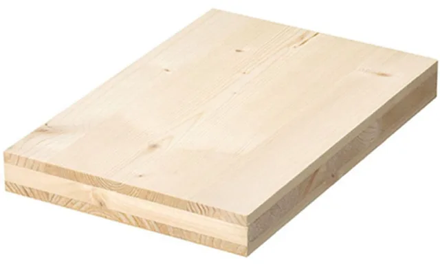 Fichte 3-Schichtplatte, 27 mm, Qualität B/C – 5000_1250 mm
