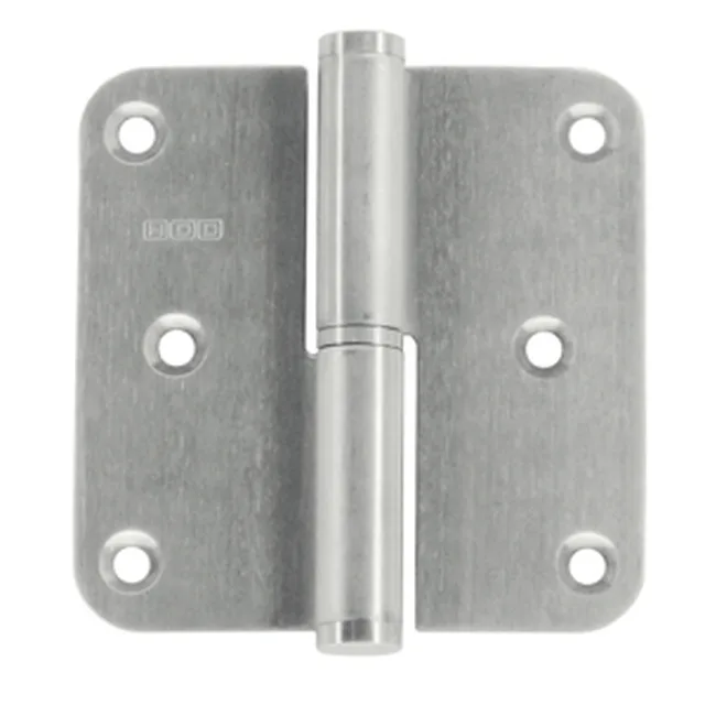 Paumelle RF60 80 x 80 x 2,5 mm inox poussée gauche