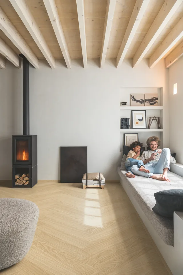Quick-Step Chêne Rosé Pur 630x126x6 mm avec Sous Couche-3