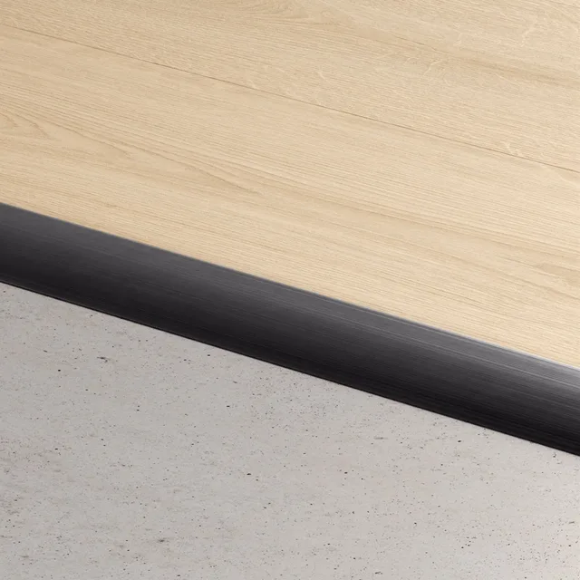 Quick-Step Profilé de transition Black 2000x38x7 mm - Biemar Bois