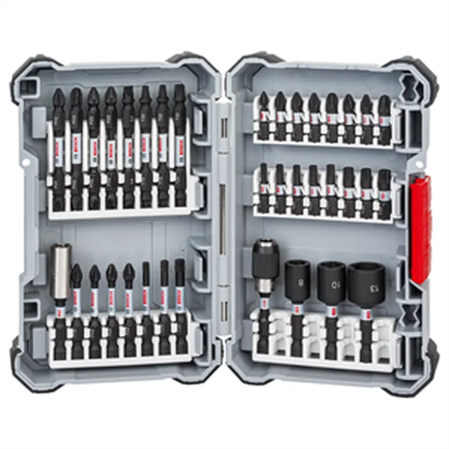 Coffret Vissage PRO Impact 36 pcs avec présentoir à commander par 6 pcs