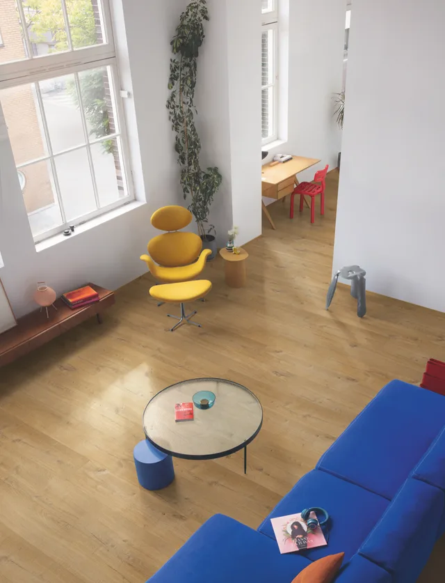 Quick-Step Chêne Coton Profond Naturel 1494x209x6 mm avec Sous Couche-4