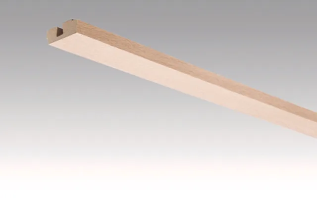 Moulure carrrée de finition pour plafonds 15/40 mm MC Hêtre pure 4094 / 2380*40*15mm