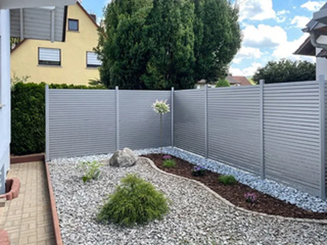 SYSTEM RHOMBE Silberne Platte 180 x 180 cm