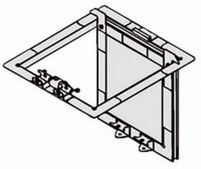 Knauf Trappe résistante au feu EI 60min 400x400mm (2xDF15)