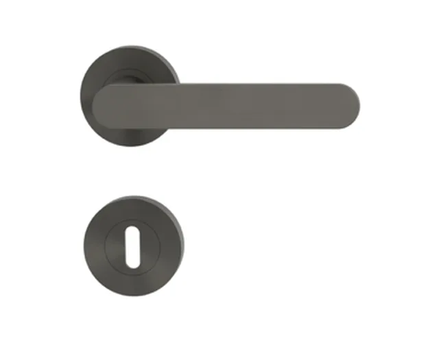 Garniture AVUS BB GK4 réversible gris cahemire avec rosace
