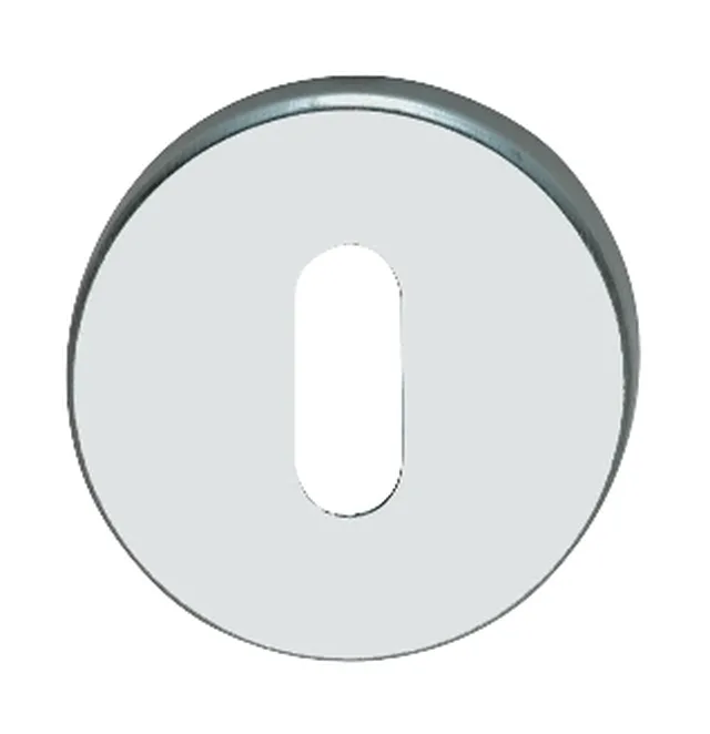Rosace de clé BB type 9400 50mm, finition alu F1 /paire