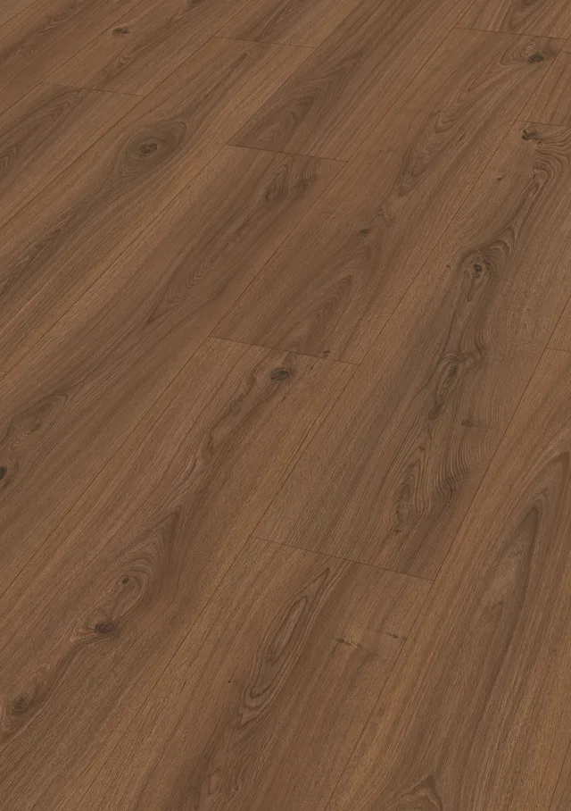 Sol stratifié Laminate LD 200 Chêne fontaine foncé 1288x244mm - Biemar Bois-1