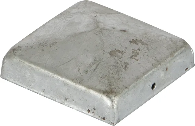 Capuchon pour Poteau Plat Galva Chaud 7x7cm - Biemar Bois