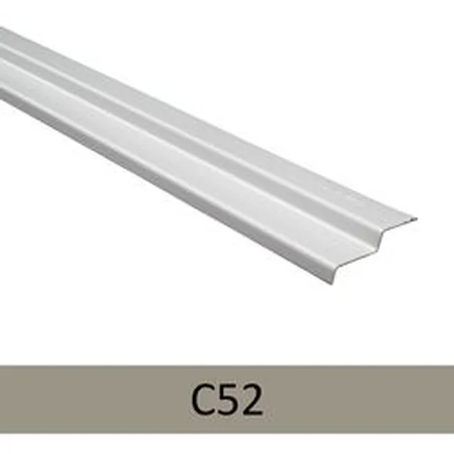 Profil départ Sidings Cedral Lap 3m C52 Gris perle