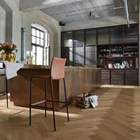 Biemar Bois - Sol en bois Lindura HS 500 Chêne classique greige