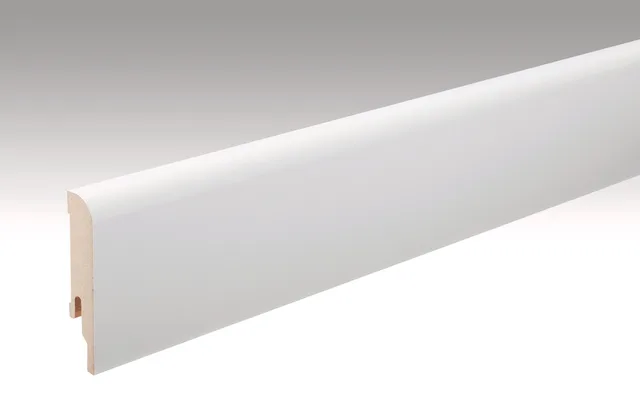 Plinthe Profile 5K Blanc uni brillant FD - Biemar Bois