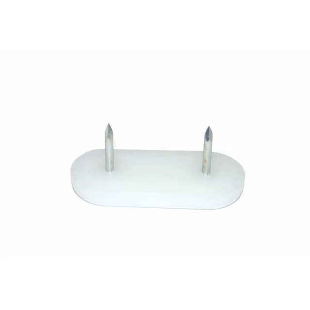Patin pour meubles 45x20x5 PVC blanc - Biemar Bois