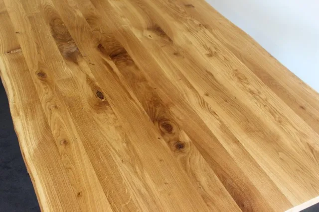 Plateau Table Chêne Rustique 40mm - Biemar Bois