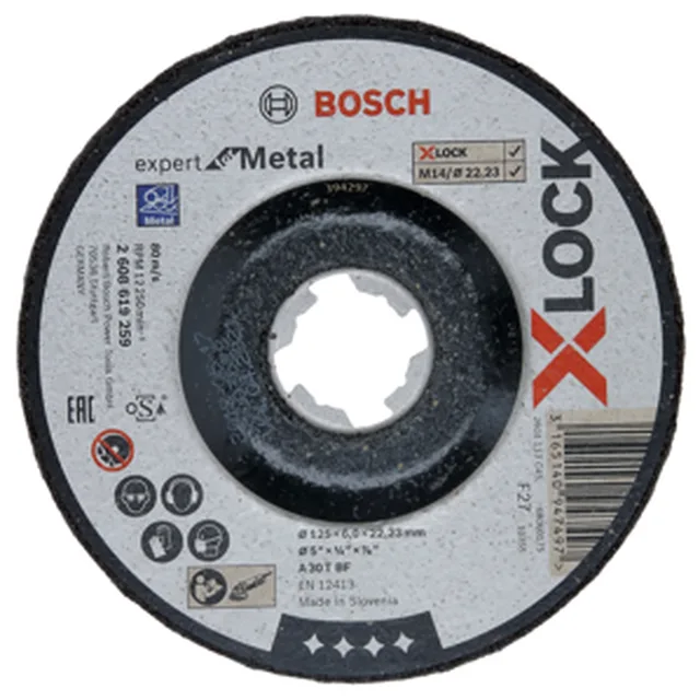 X-LOCK Disque Exp Metal 12/5pces6,0 Deporte