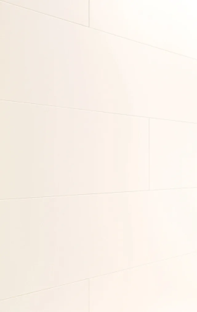 Lambris décor bocado DP 200 Blanc uni brillant FD / 1280*200*12mm