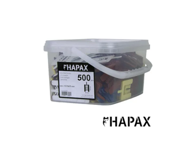 HAPAX assort. cales bardage 40x55/500Pc