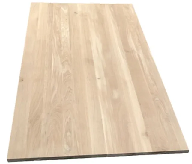 Lamellé chêne continu 40mm 1800x650 – qualité AB – largeurs variables, moyenne de 60mm