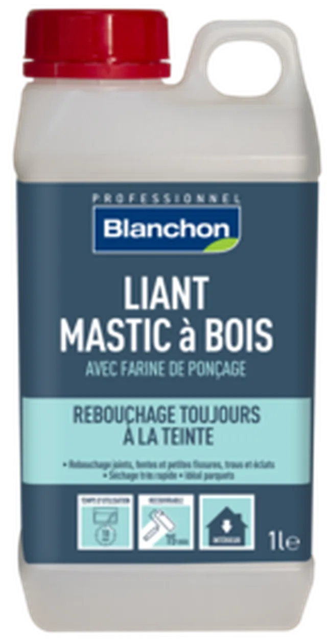 Liant mastic à bois 1L
