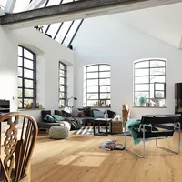 Sol en Bois Lindura HD 400 - Huilé Nature Chêne Authentique Pur 8902 - Biemar Bois
