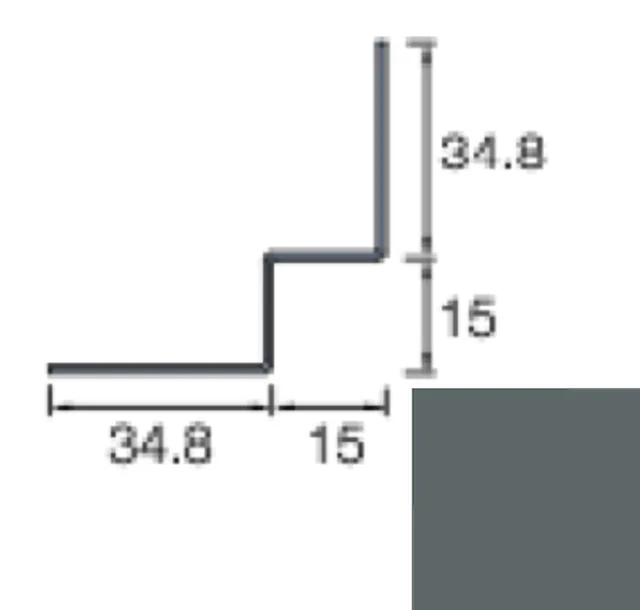 Angle Int. Siding Cedral Click 3m C74 Gris Basalte - Biemar Bois