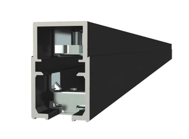 E-Space moteur magnétique pour une porte avec rail 2700mm, noir